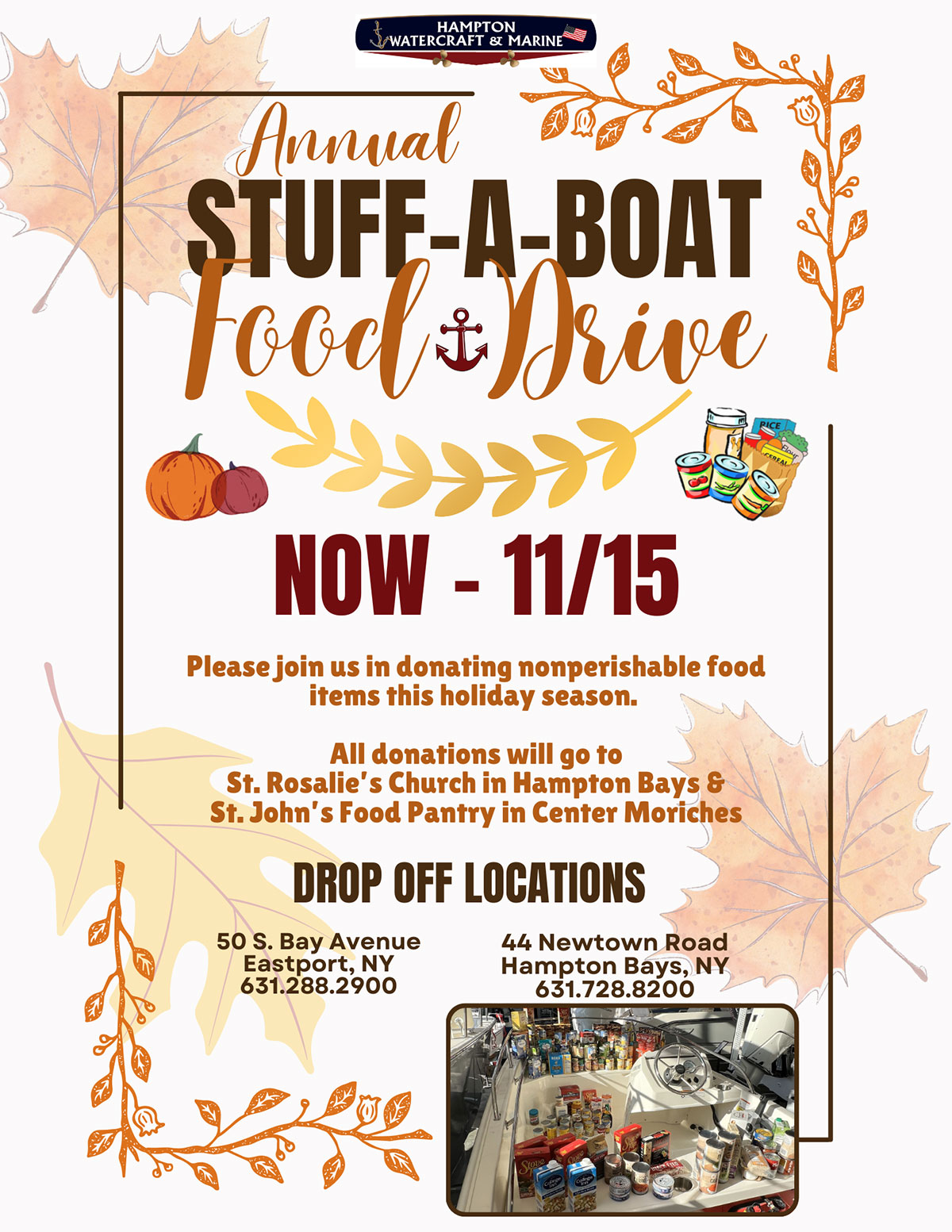 2024 STUFF A BOAT FOOD DRIVE